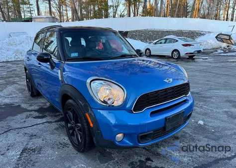 2014 Mini Cooper S Countryman z USA, uszkodzony, nr VIN WMWZC5C57EWP40651